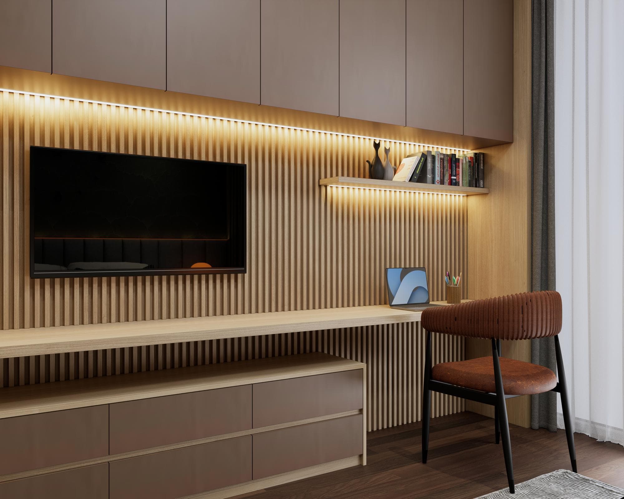 Home office e ambiente planejado